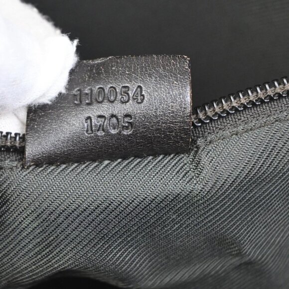 GUCCI GG Pattern Shoulder Bag GG Supreme Leather Brown SHW 04KB623 - Picture 14 of 16